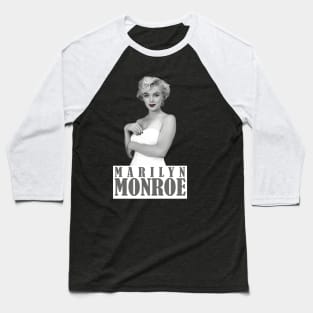 NYINDIRPROJEK - Marilyn Monroe Baseball T-Shirt